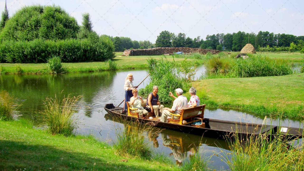 Janischs Fewo Im Spreewald, Terrasse, Grosser Garten Und Blick Inklusive Unterspreewald Esterno foto